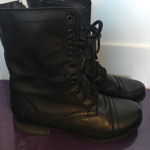 Steve Madden Combat Boots